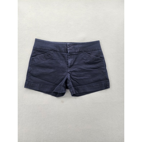 Calvin Klein Pants - Calvin Klein Navy Blue Chino Shorts Womens Size 4 Casual Summer Classic Preppy